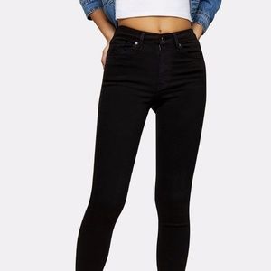 Topshop Black Jamie Skinny Jeans